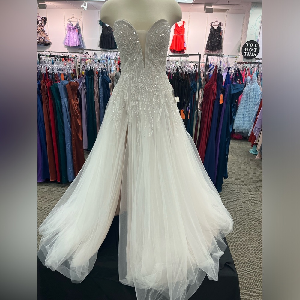 Whimsical Tulle & Beading Andrea and Leo Gown